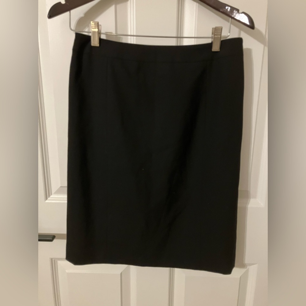 Lafayette 148 New York Black Pencil Skirt